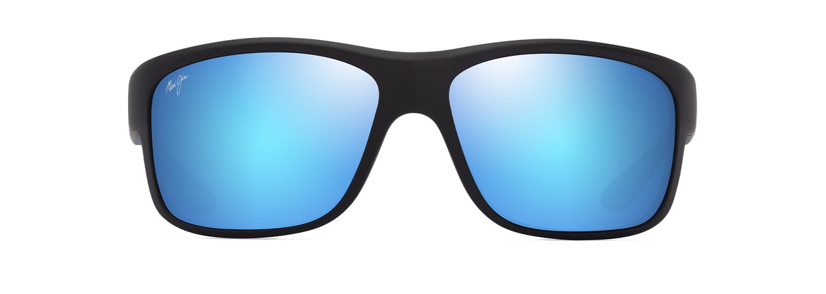 Maui Jim Southern Cross sunglasses in Matte Black, front view
