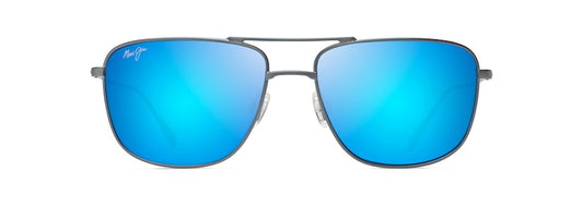 Maui Jim Mikioi Sunglasses in GREY - Front View