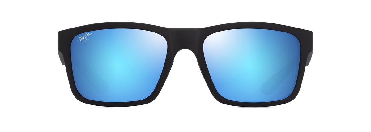 Maui Jim The Flats sunglasses in Matte Black, front view