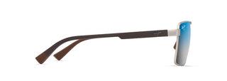 Maui Jim Piha Sunglasses in SILVER - Side View