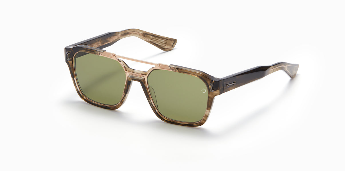 Discovery Sunglasses Akoni Eyewear Green Tortoise Swirl