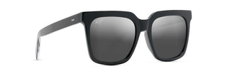 Maui Jim Rooftops Sunglasses in BLACK - Angled View