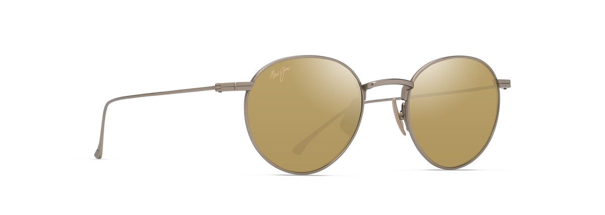 Maui Jim Kaapeha sunglasses in Matte Bronze, angled view