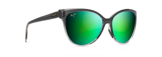 Maui Jim 'Olu'Olu sunglasses in Grey Fade, angled view