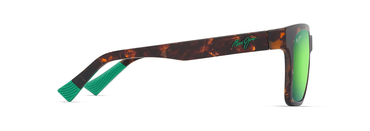 Maui Jim Punikai sunglasses in Matte Dark Havana, side view