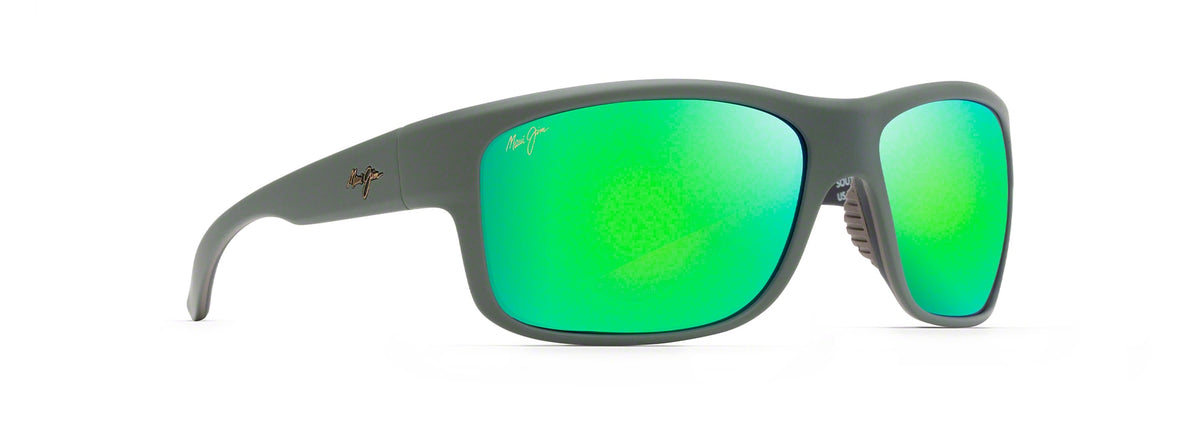 Maui Jim Southern Cross sunglasses in Matte Khaki, angled view