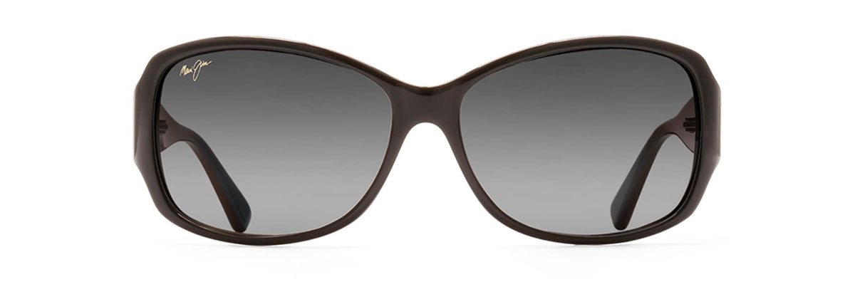 Maui Jim Nalani sunglasses in Gloss Black, front view