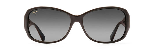 Maui Jim Nalani sunglasses in Gloss Black, front view