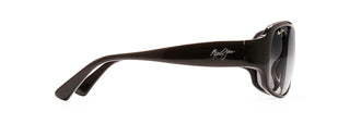Maui Jim Nalani sunglasses in Gloss Black, side view
