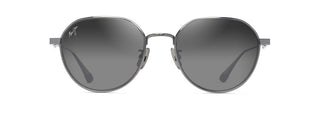 Maui Jim Kaulana AF Sunglasses in SILVER - Front View