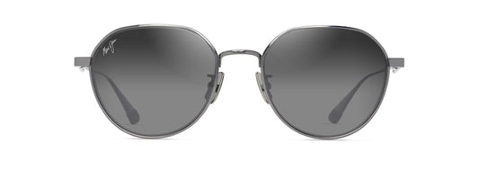 Maui Jim Kaulana AF Sunglasses in SILVER - Front View