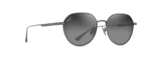 Maui Jim Kaulana AF Sunglasses in SILVER - Angled View