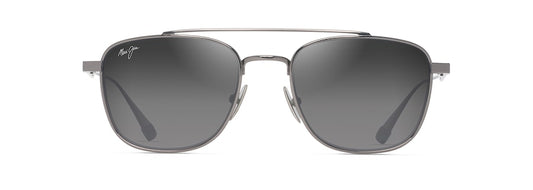 Maui Jim Kahana Sunglasses in SILVER - Front View