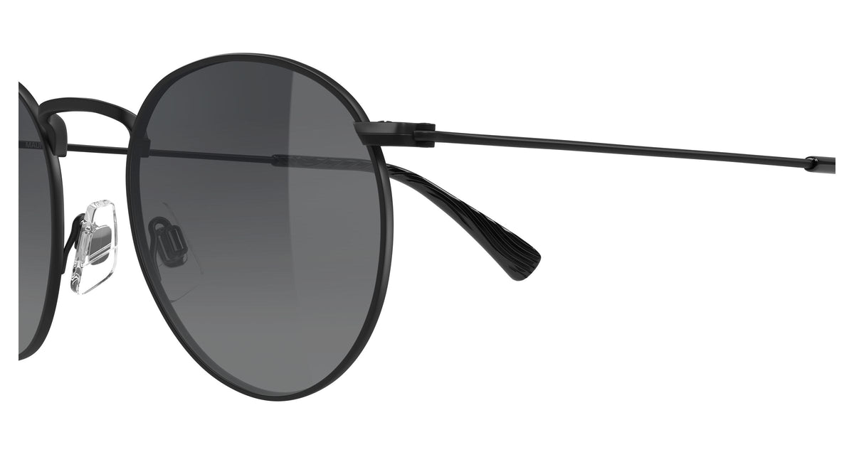 Maui Jim Pūkaua sunglasses in Matte Black Varnish, side view