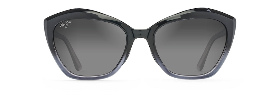 Maui Jim Lotus Sunglasses in BLACK - Front View