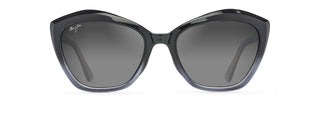 Maui Jim Lotus Sunglasses in BLACK - Front View