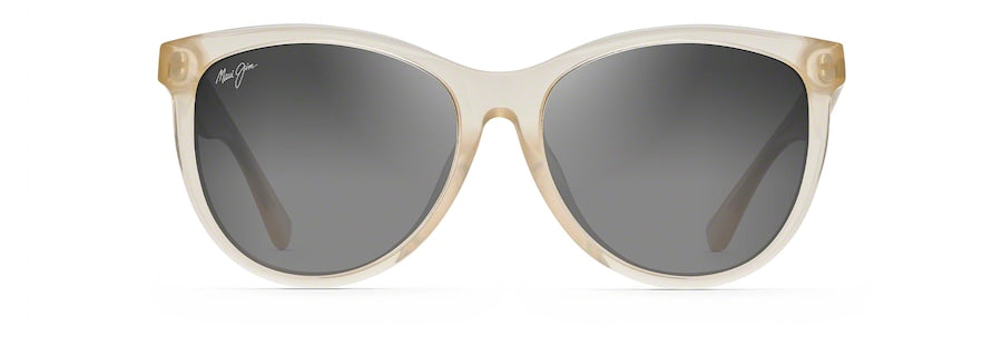 Maui Jim Glory Glory sunglasses in Milky Almond, front view