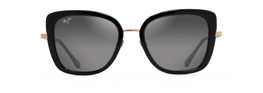 Maui Jim Violet Lake Sunglasses in BLACK - Front View