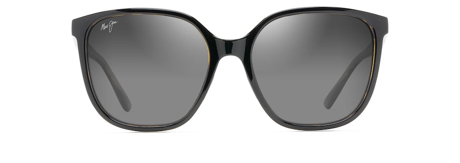Maui Jim Good Fun Sunglasses in BLACK - Front View