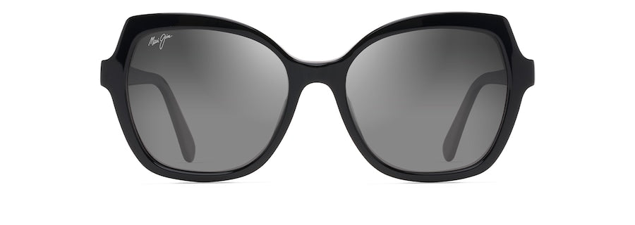 Maui Jim Mamane Sunglasses in BLACK - Front View
