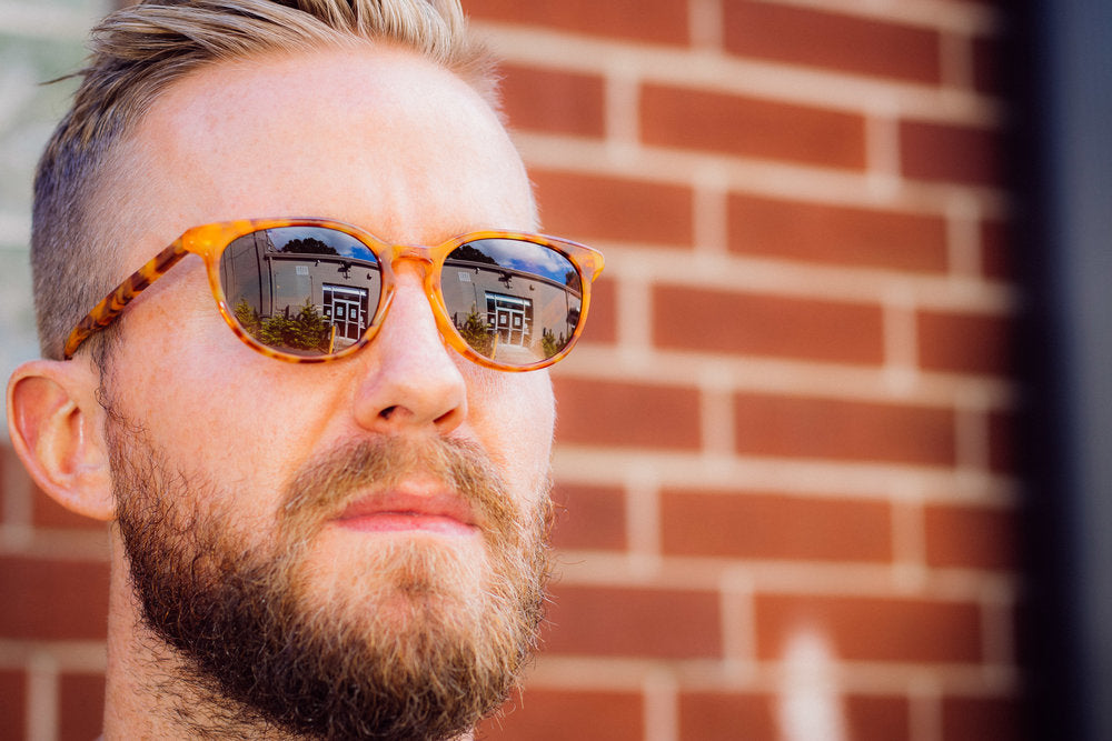 Gazal Four Leaf Sunglasses - Light Tortoise Polarized - Legacy Collection - Gazal Eyecare