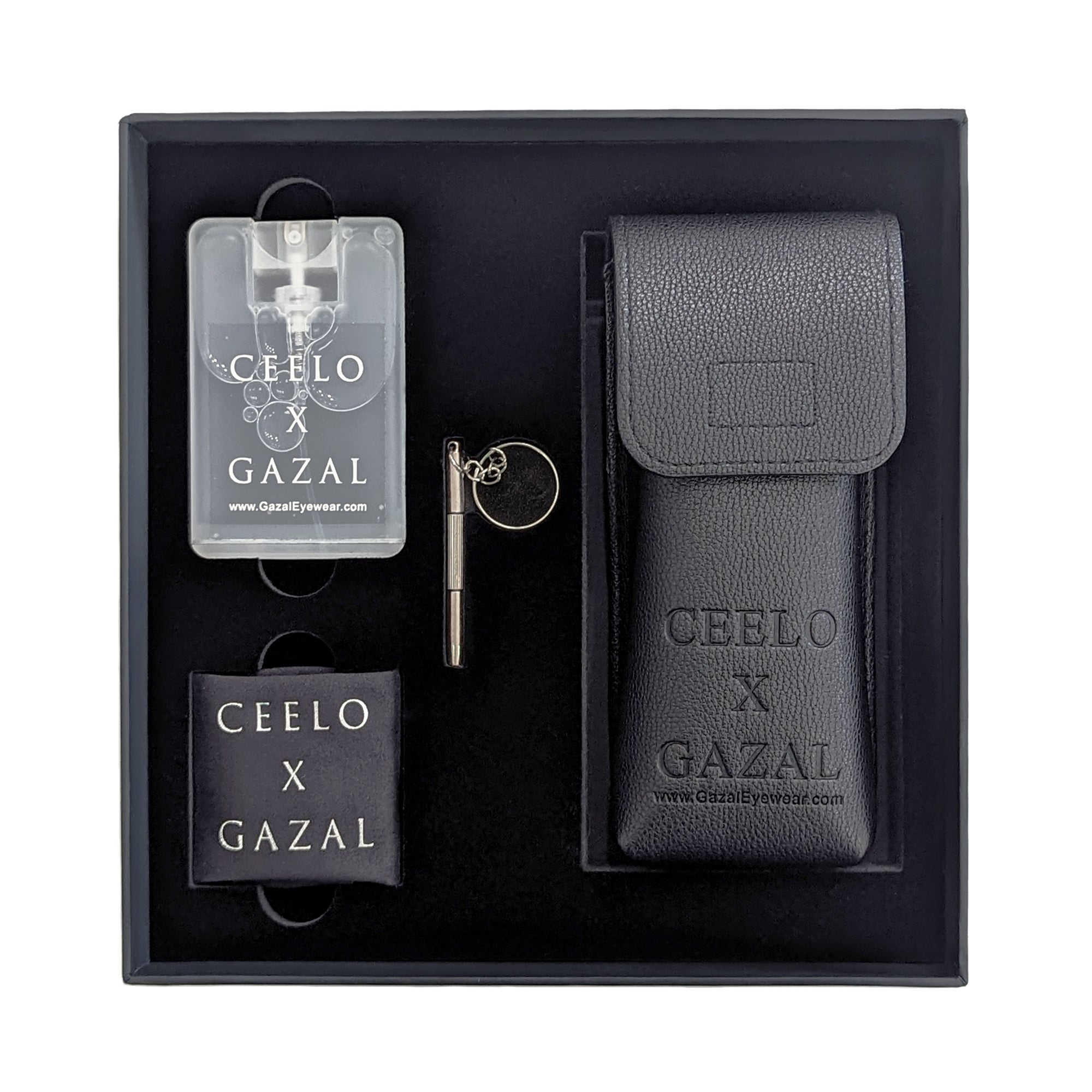 Exclusive Cee Lo Green Sunglasses with Eyewear Case and Cloth