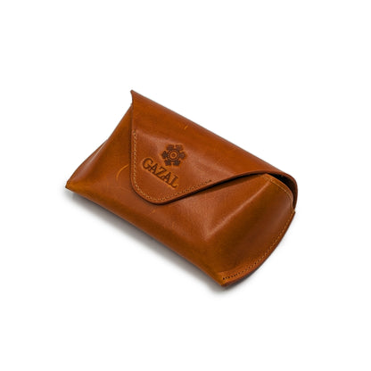Gazal Lotus Leather Case