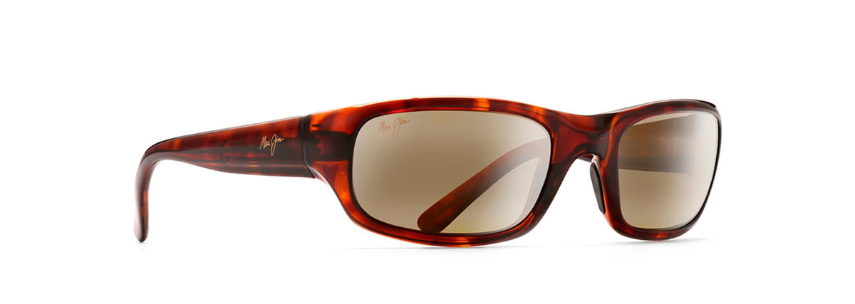 Maui Jim Stingray sunglasses in Tortoise, angled view