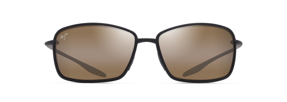 Maui Jim Malu sunglasses in Matte Black, front view