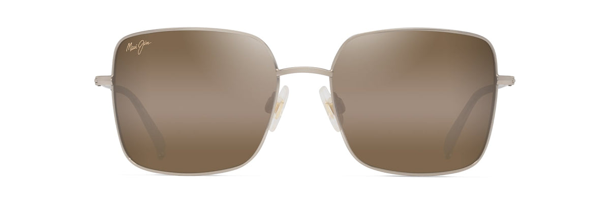 Maui Jim Lipine sunglasses in Shiny Light Gold, front view
