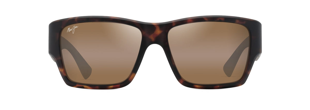 Maui Jim Ka'olu sunglasses in Matte Dark Havana, front view