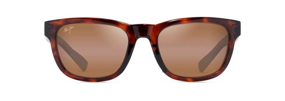 Maui Jim Kapi'i sunglasses in Shiny Dark Havana, front view