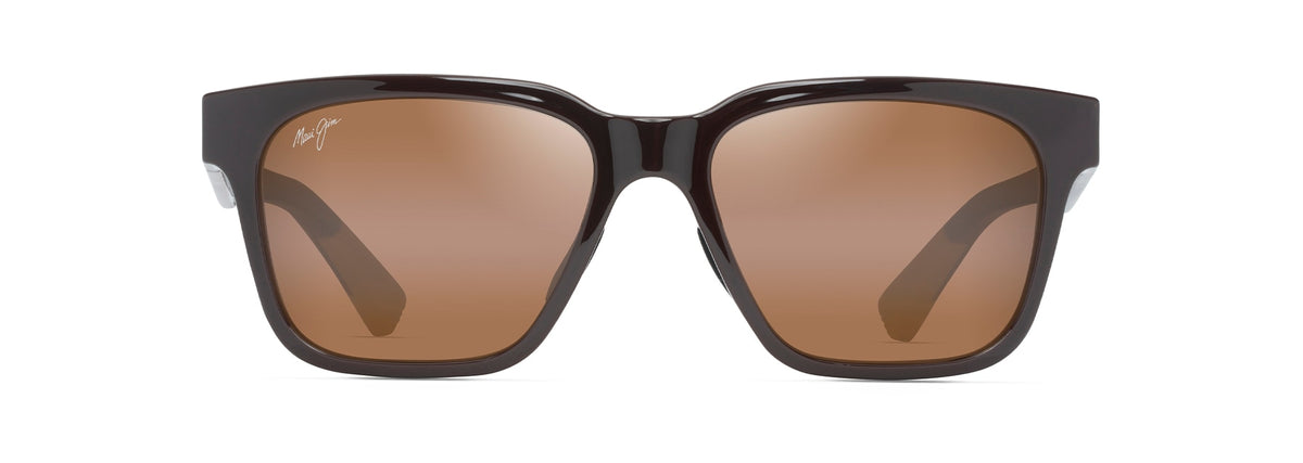 Maui Jim Punikai sunglasses in Shiny Brown, front view