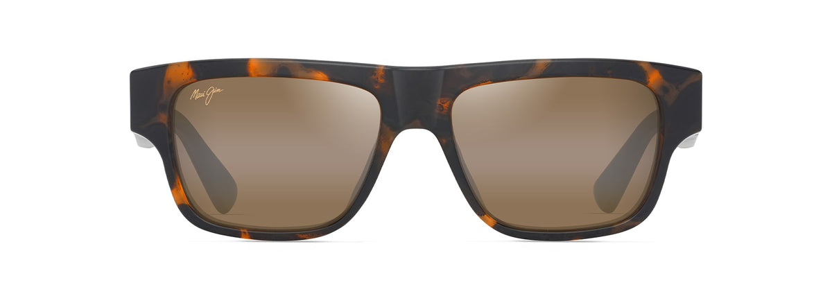 Maui Jim Kōkua sunglasses in Matte Dark Havana, front view