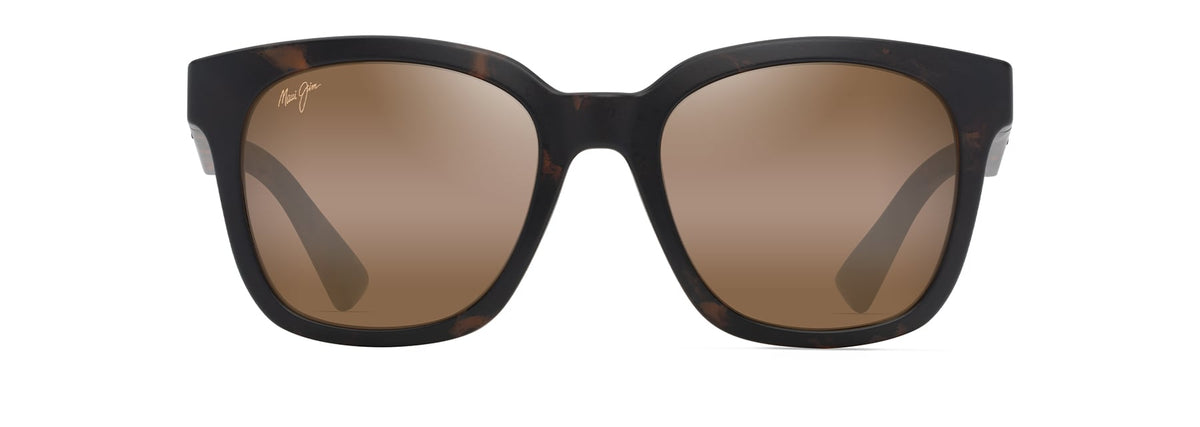 Maui Jim Honua AF sunglasses in Matte Dark Havana, front view