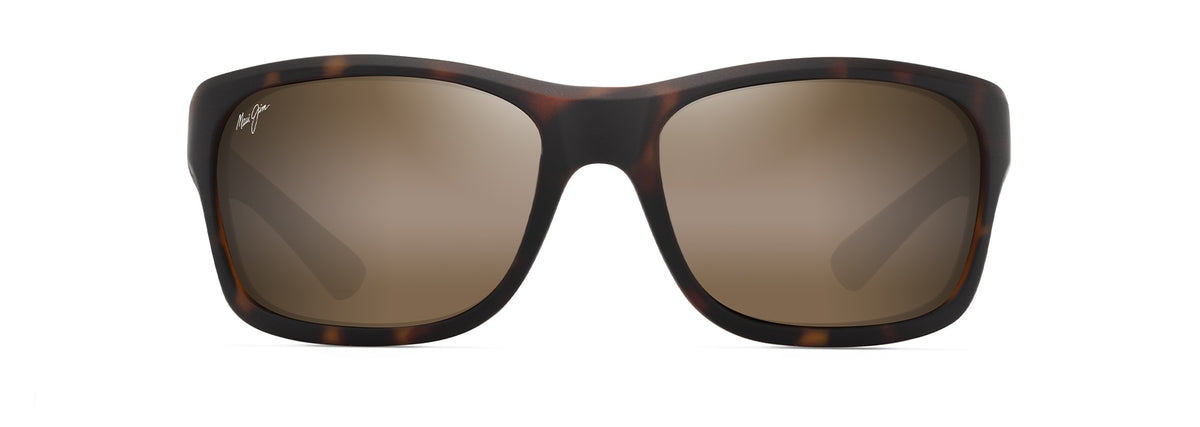 Maui Jim Ano Nui sunglasses in Matte Dark Havana, front view