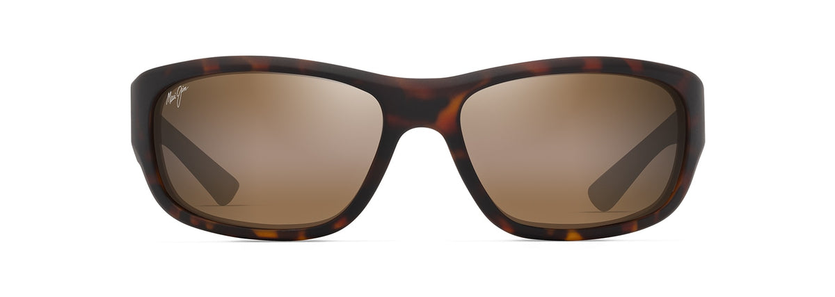 Maui Jim Maukele sunglasses in Matte Dark Havana, front view