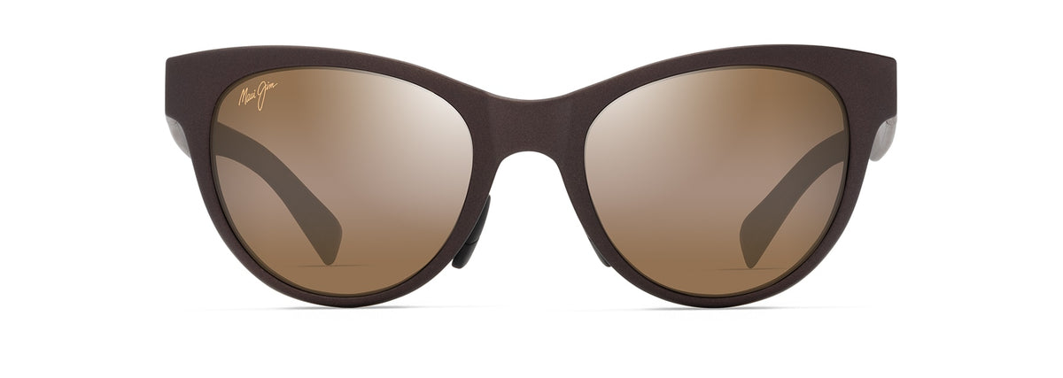 Maui Jim Hulahe sunglasses in Matte Metallic Brown, front view