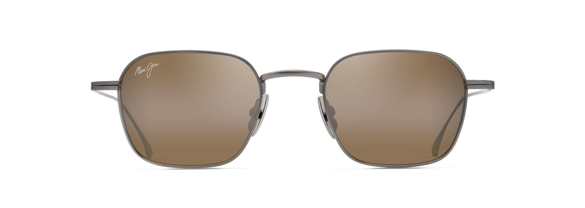 Maui Jim Mekala sunglasses in Matte Dark Ruthenium, front view