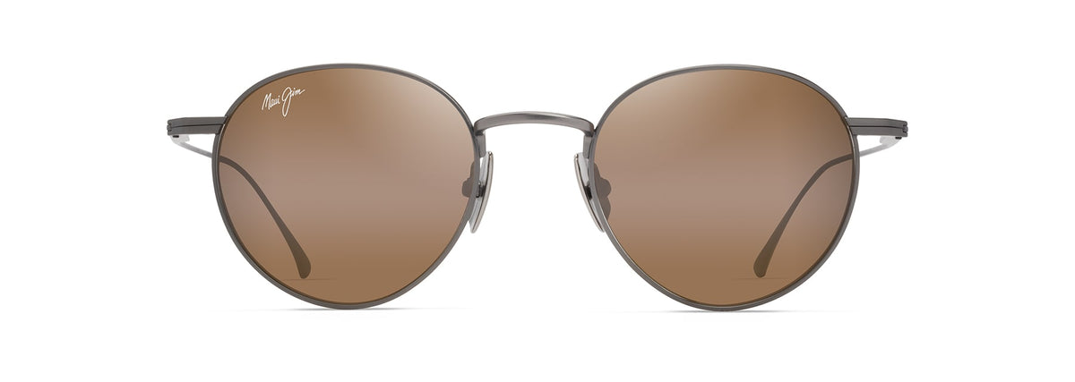 Maui Jim Kaapeha sunglasses in Matte Dark Ruthenium, front view