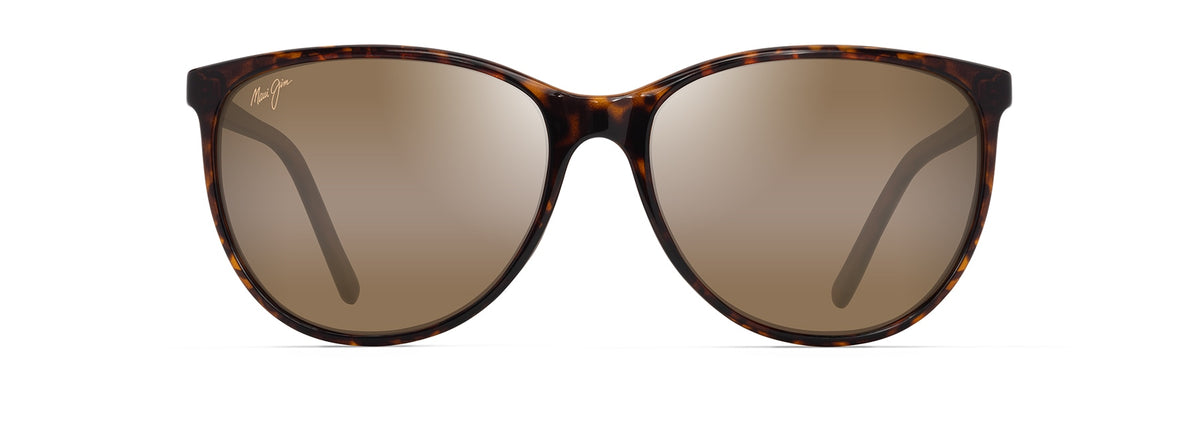 Maui Jim Ocean sunglasses in Shiny Dark Havana, front view