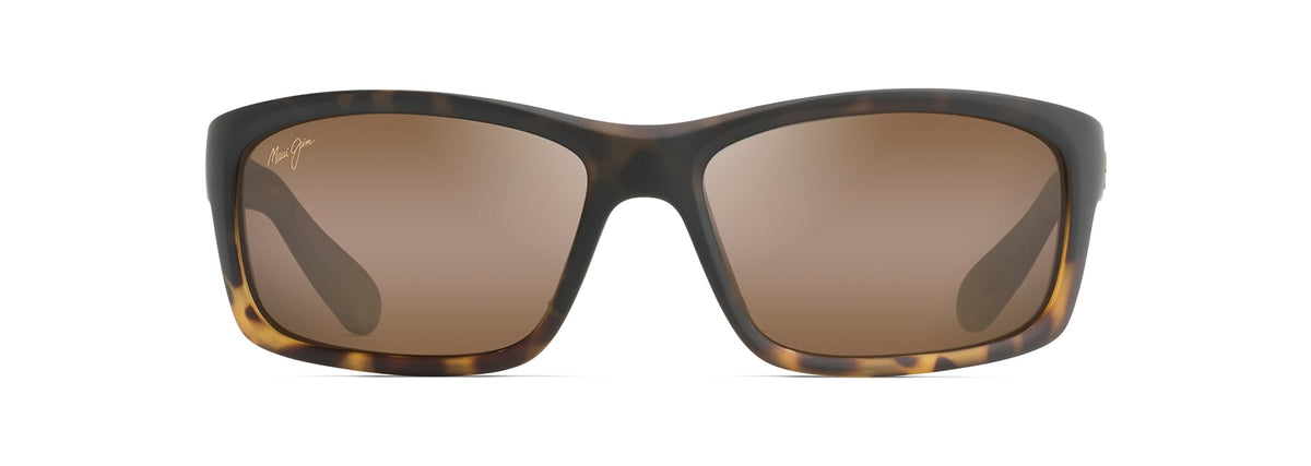 Maui Jim Kanaio Coast sunglasses in Matte Tortoise Ombre, front view