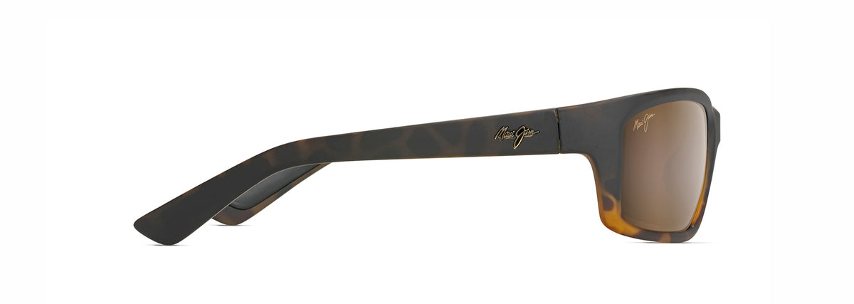 Maui Jim Kanaio Coast sunglasses in Matte Tortoise Ombre, side view