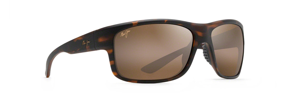 Maui Jim Southern Cross sunglasses in Matte Tortoise, angled view