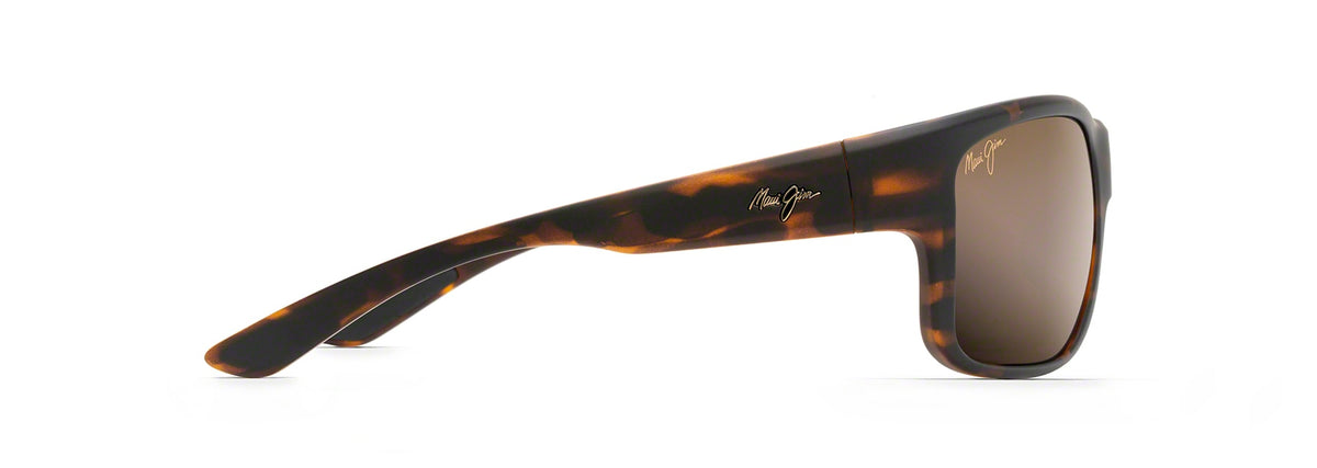 Maui Jim Southern Cross sunglasses in Matte Tortoise, side view