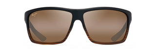 Maui Jim Alenuihaha sunglasses in Stripe Dark Brown, front view