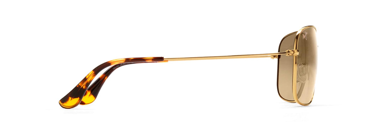 Maui Jim Wiki Wiki sunglasses in Gold, side view