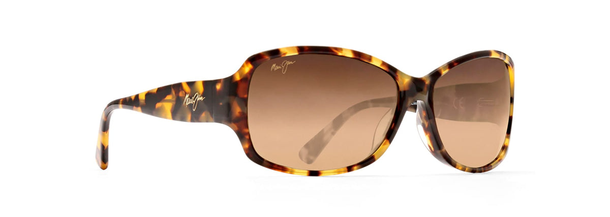 Maui Jim Nalani sunglasses in Tokyo Tortoise, angled view