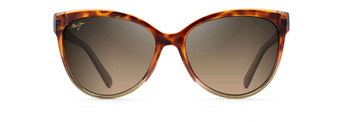 Maui Jim 'Olu'Olu sunglasses in Tortoise with Tan, front view