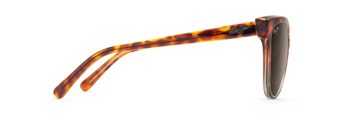 Maui Jim 'Olu'Olu sunglasses in Tortoise with Tan, side view